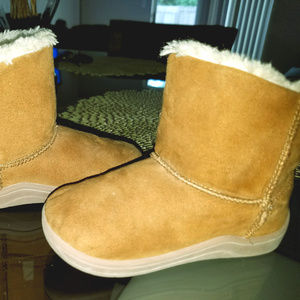 Two pairs of boots for toddler girls