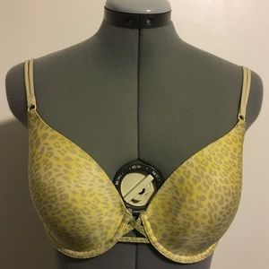 Victoria’s Secret Yellow Leopard Print Bra