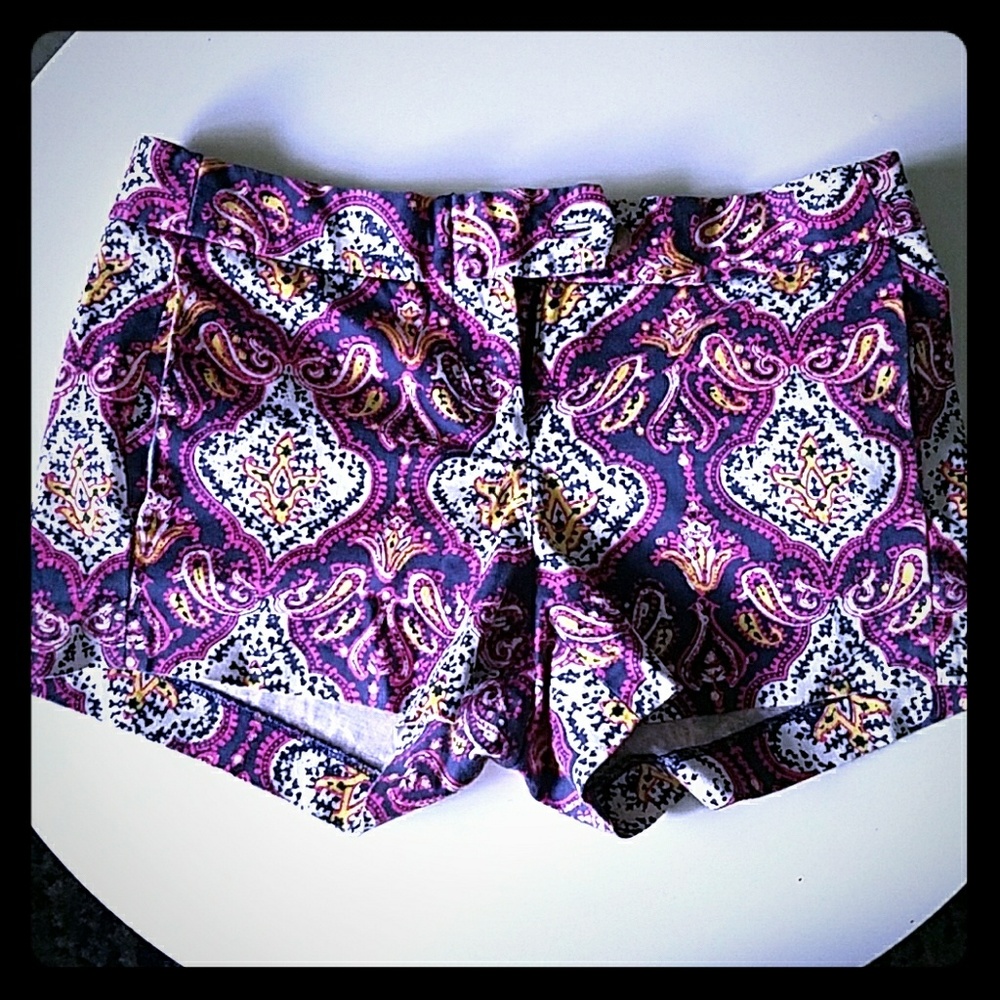 J Crew Stretch Chino City Fit Shorts Size 2