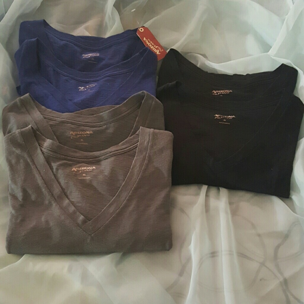 Bundle of (6) Arizona tee's
