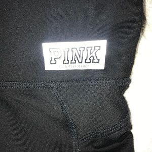 Pink leggings size xs with reflective decoratives