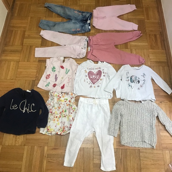 MAKE A BUNDLE KIDS USED ZARA BUNDLE SIZE 18-24 - Picture 1 of 8