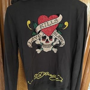 Ed Hardy Zip Front - Love Kills Slowly