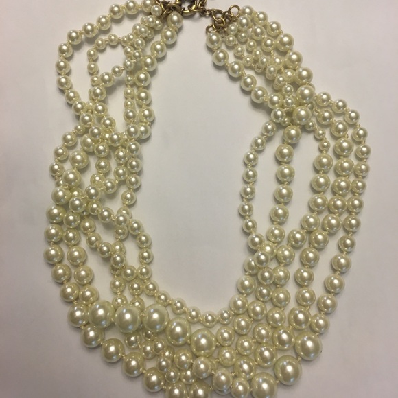 J. Crew Jewelry - J.crew pearl necklace