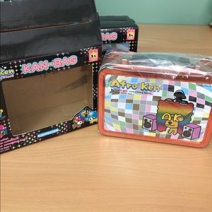 Brand new NIB Japanese DJ Afro ken tin lunch box