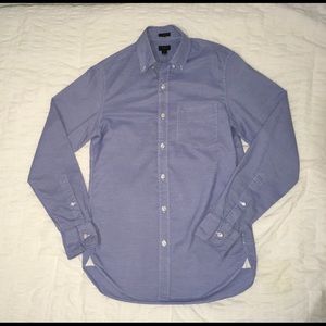 J. Crew blue slim button Down shirt