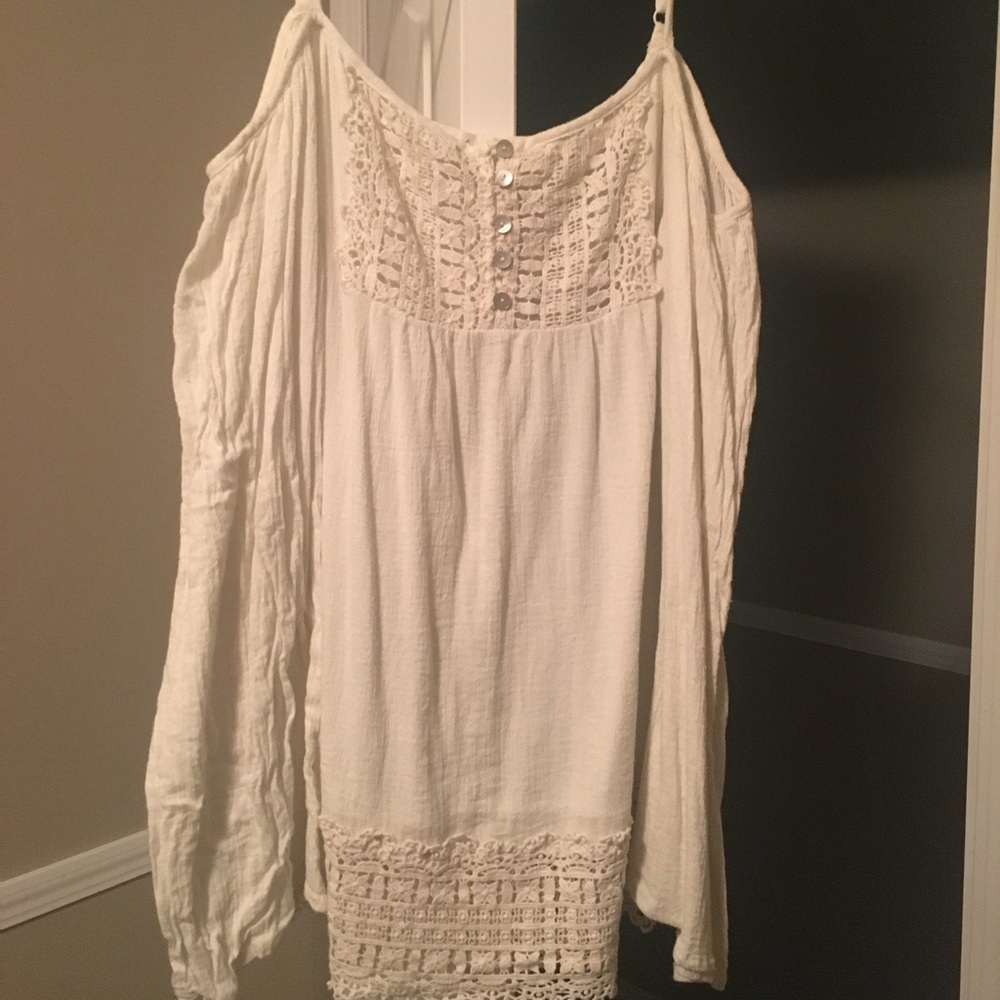 Sugar Lips cold shoulder top