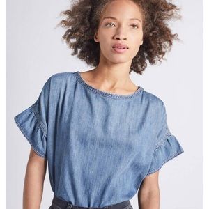 Current/Elliott | Ana Ruffle Tee