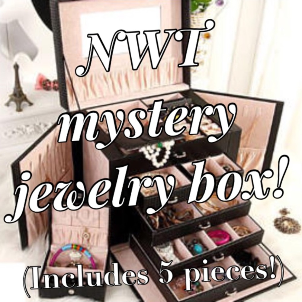 5 piece NWT jewelry mystery Box!