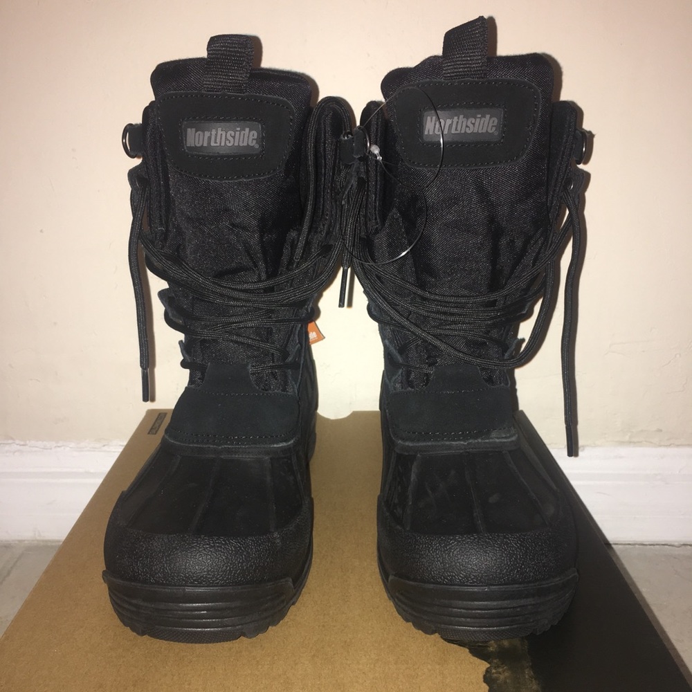 Black Northside men’s snow/rain Proof Boots