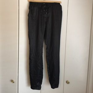 ASOS tall satin joggers