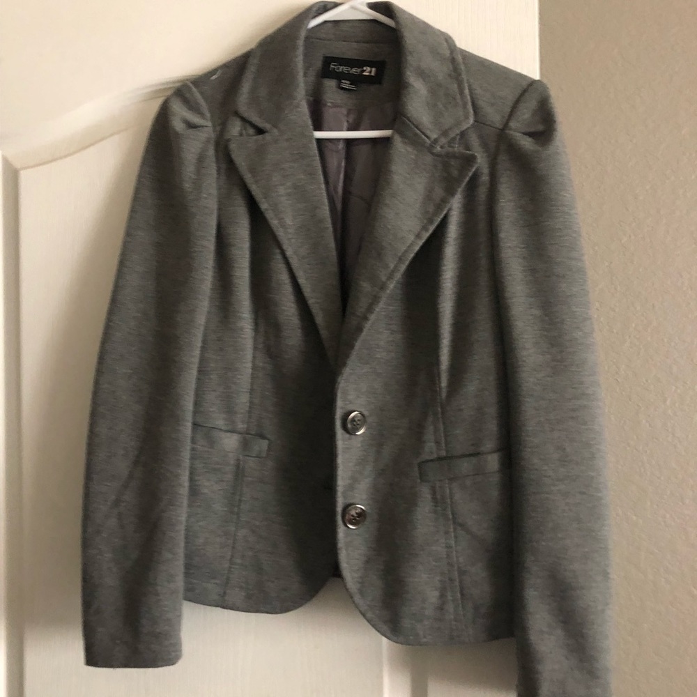 Gray Blazer