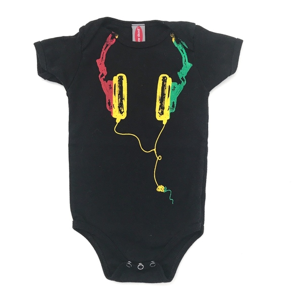 New Skool Rastaphone Onesie - Picture 3 of 7