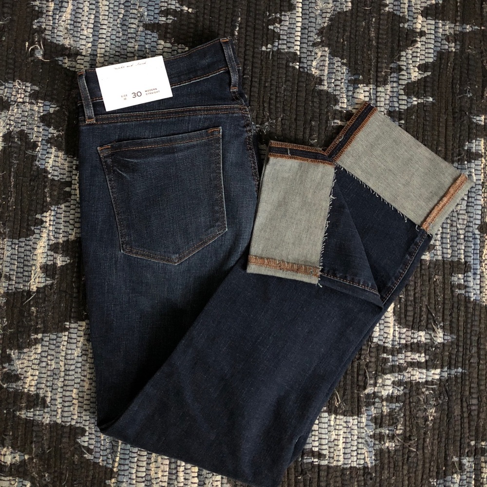 BRAND NEW!  Loft Modern Straight Jean