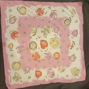 Chanel scarf authentic