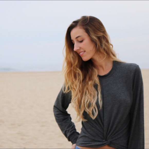 charcoal twist top - Picture 4 of 6