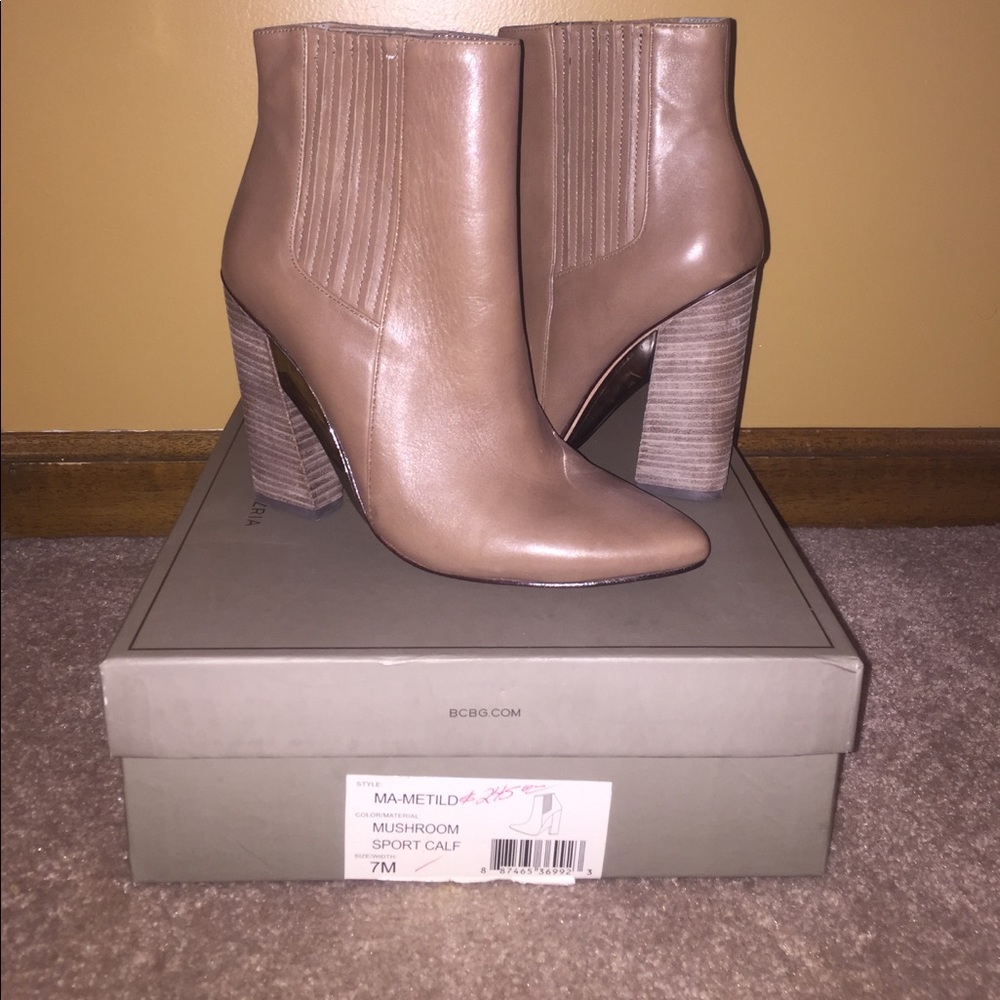 Bcbgmaxazria Metild leather boots. Brand new.