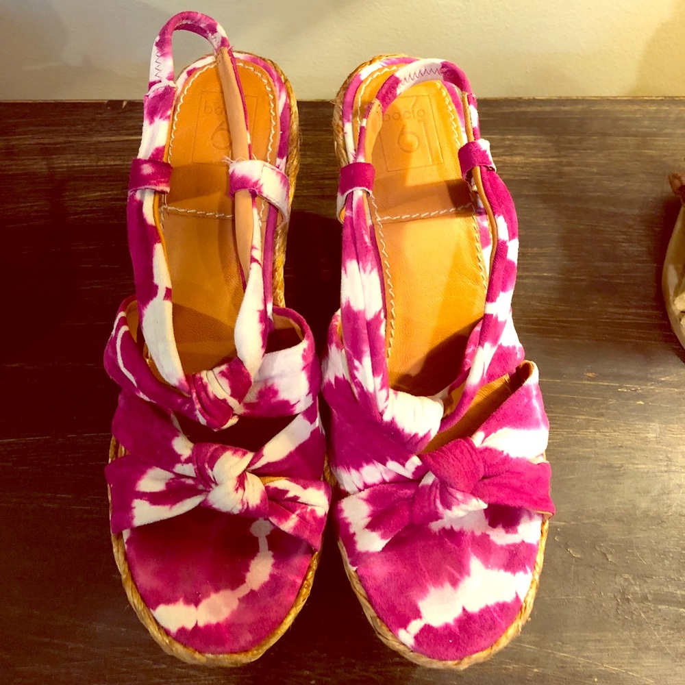 Bacio 61 tie dyed sandals
