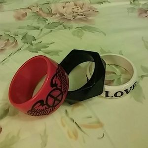 3 Chunky Bracelets