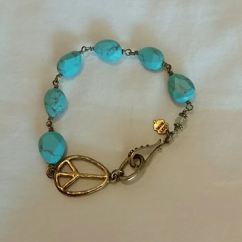 Turquoise Lucky Brand Bracelet
