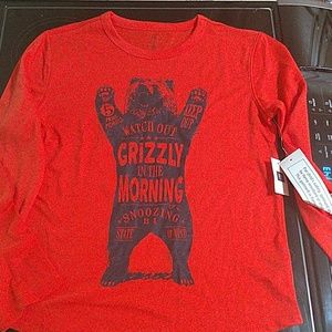 Boys long sleeve sleep shirt