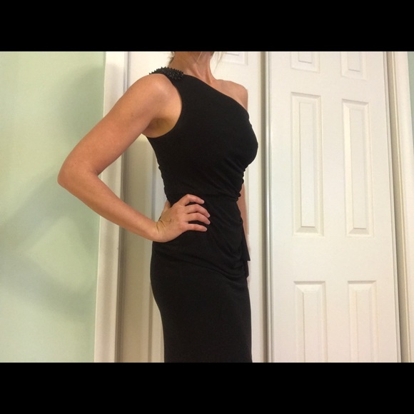 London Times 1 Sleeve Dress - Picture 1 of 8