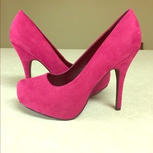 Pink heels