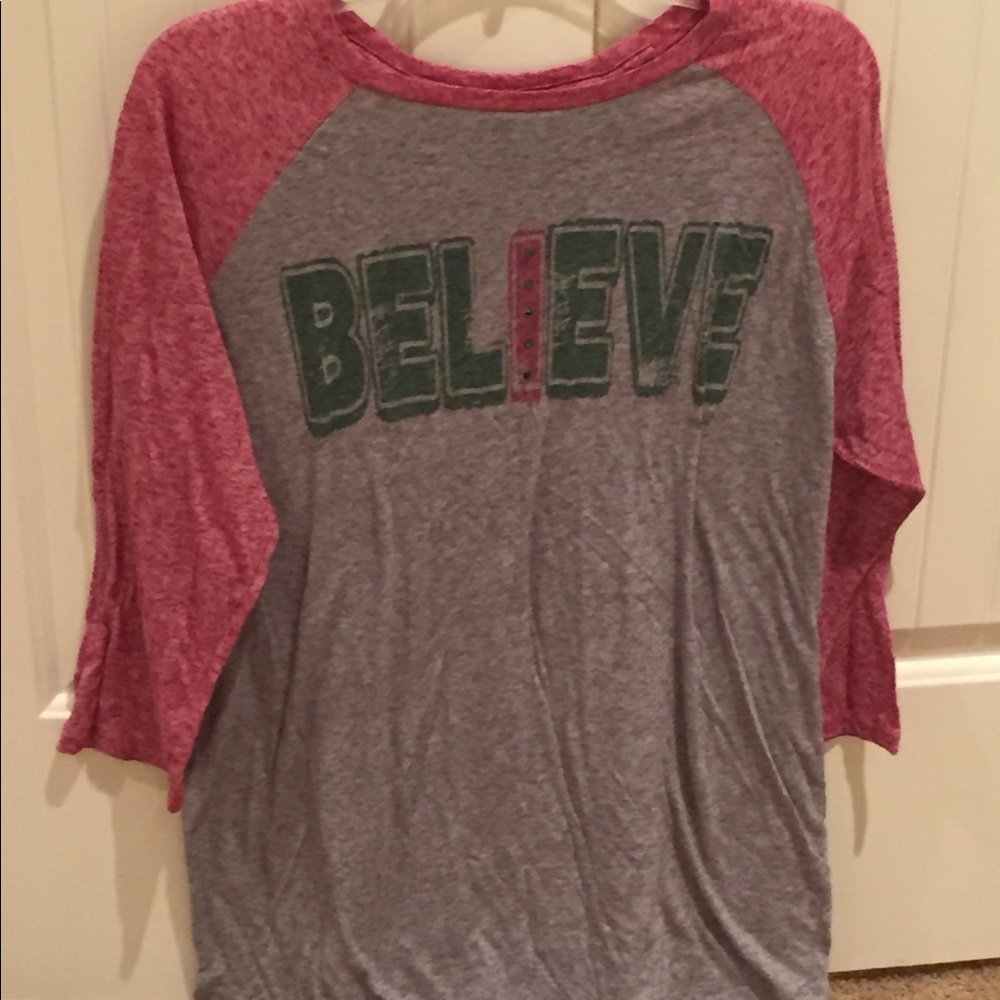 BELIEVE Christmas tee