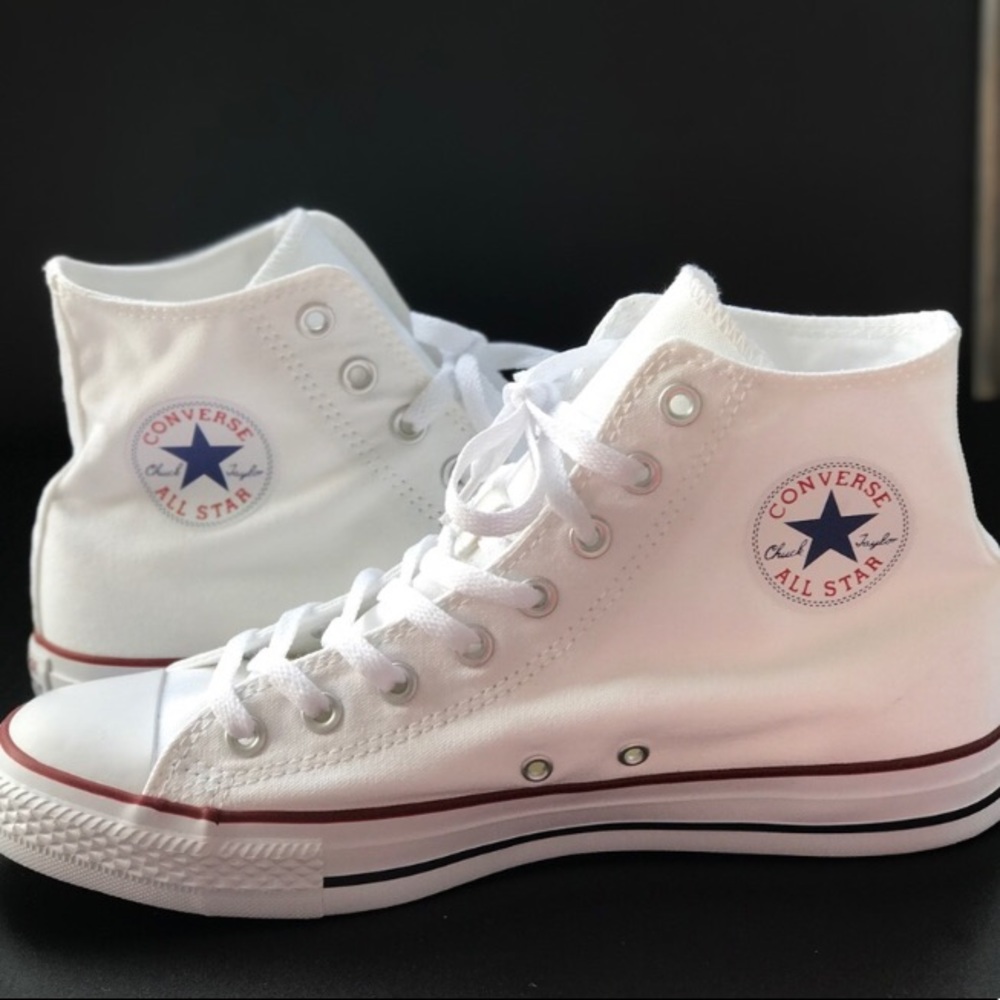 White high top converse. New