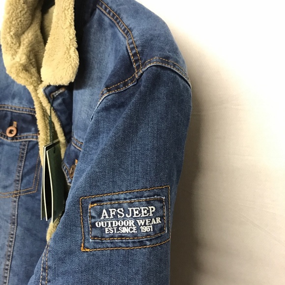 Thicken layer jean winter coat - Picture 6 of 7