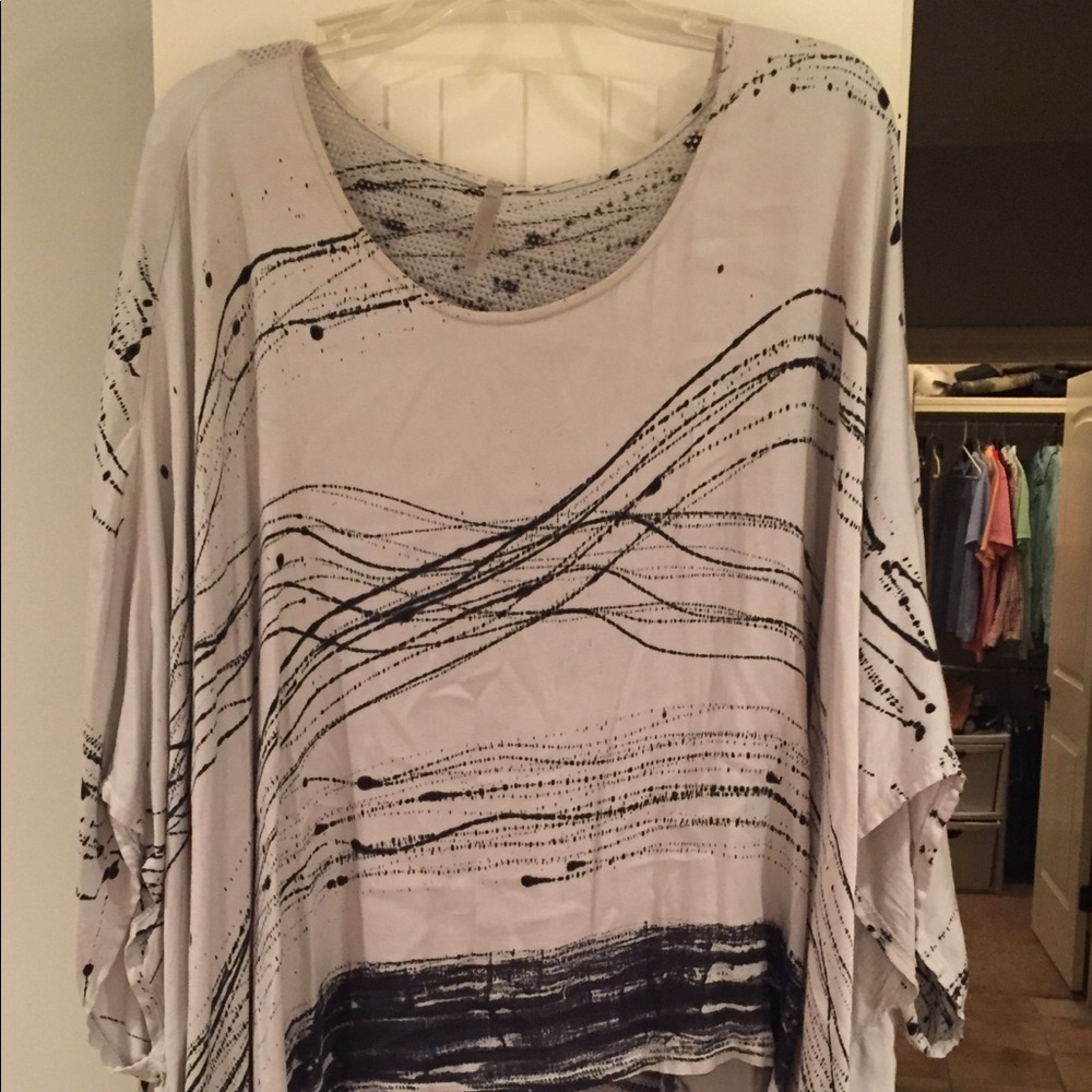 Poncho style top