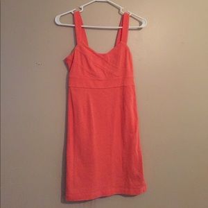 Peach women’s mini dress