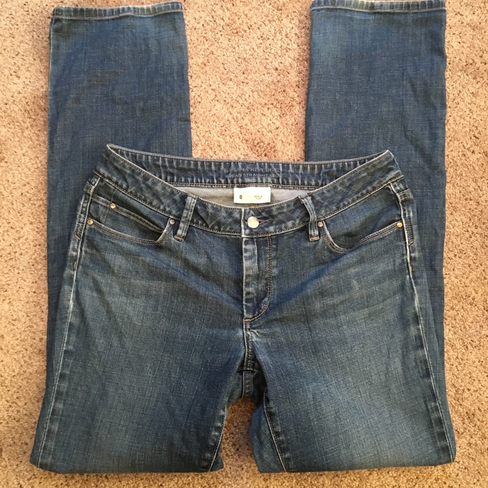 Banana Republic Urban Straight Leg Jeans