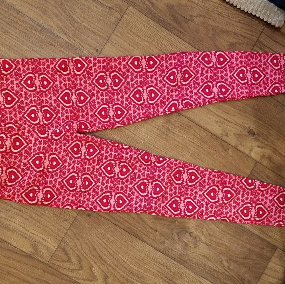 Valentine's lularoe leggings