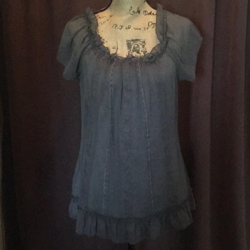 Charlotte Russe Ruffle Top