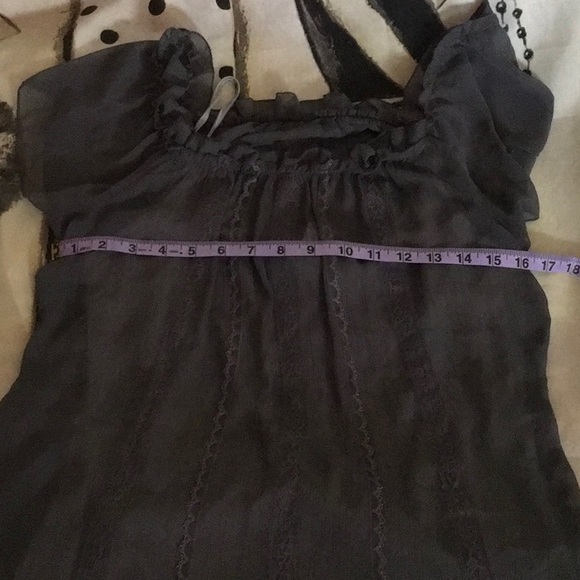 Charlotte Russe Ruffle Top - Picture 5 of 8