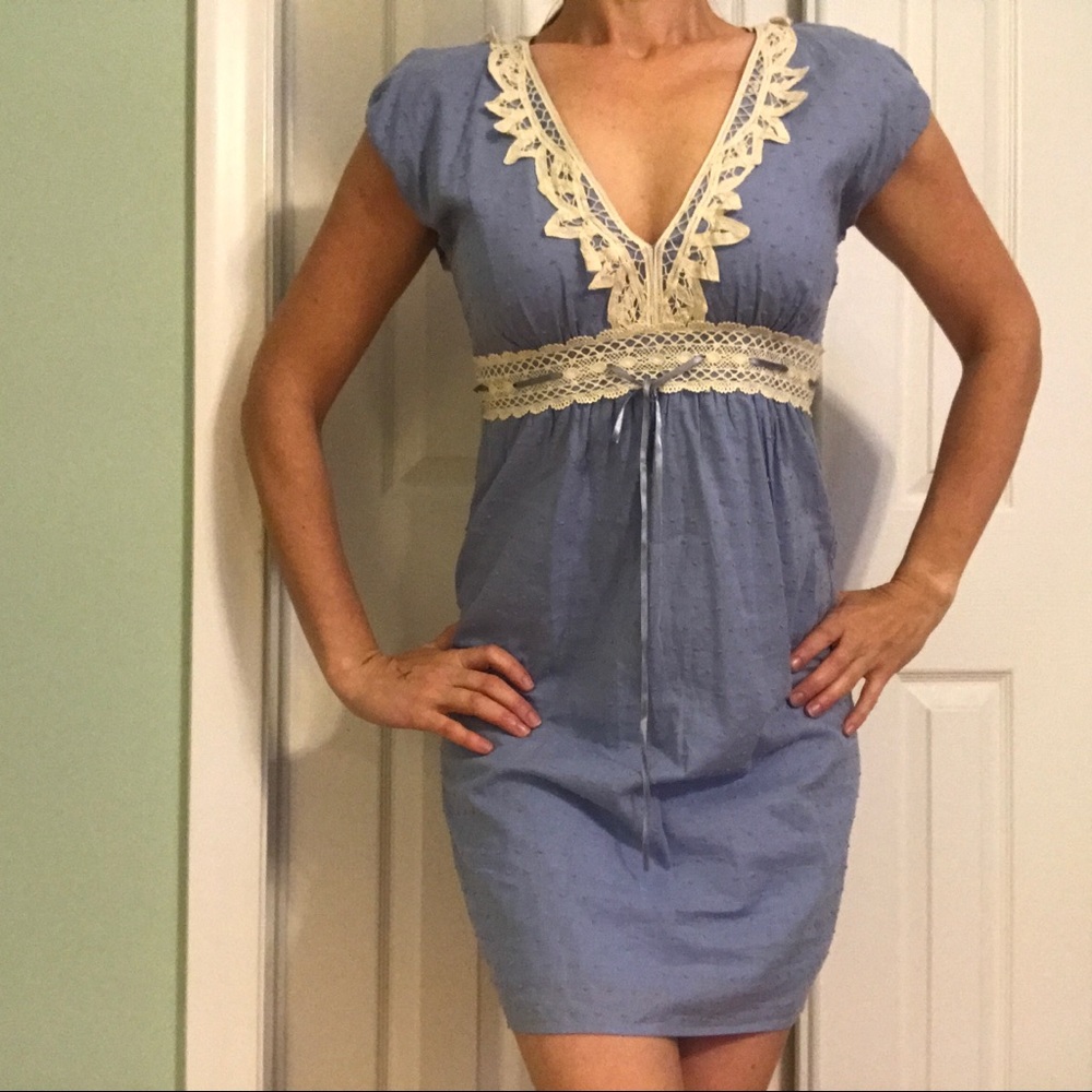 Max Studio Cotton Sun Dress