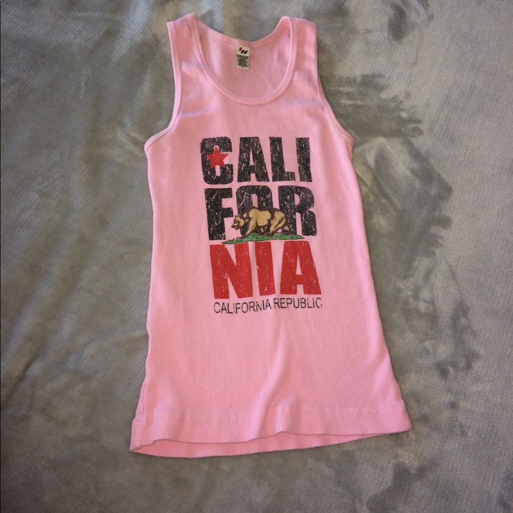 California Tank Top kids large