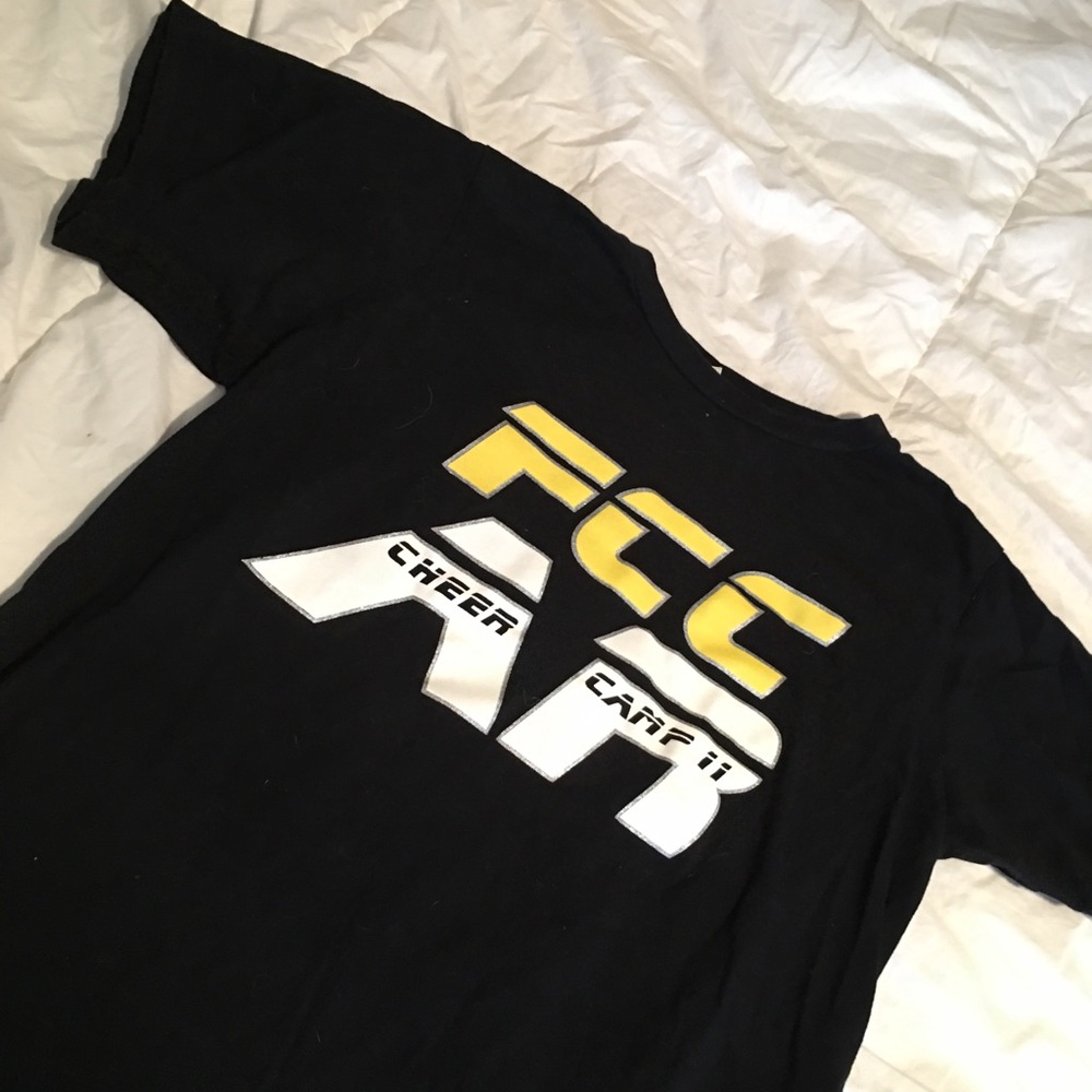 FCC cheer camp shirt
