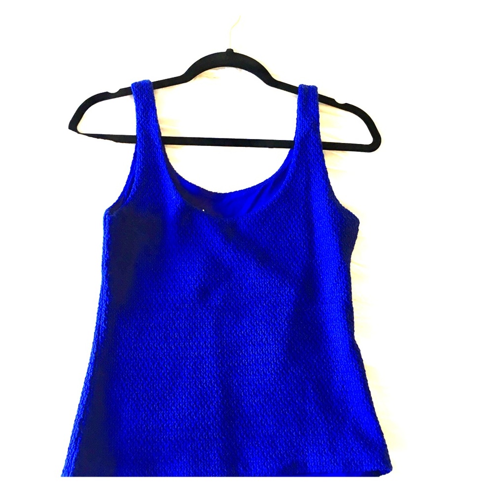 NWT Club Monaco Mila Tank Voodoo Blue