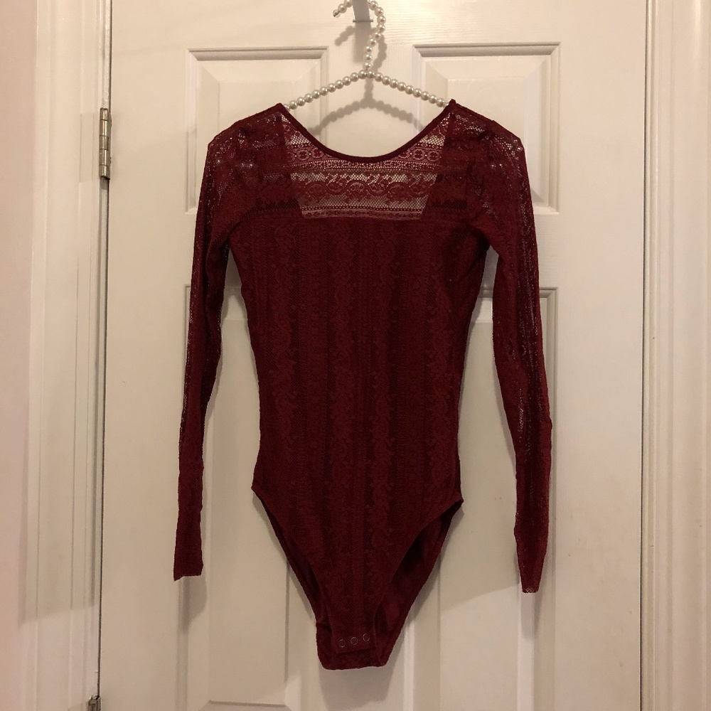 Size Small Hollister Lace Bodysuit