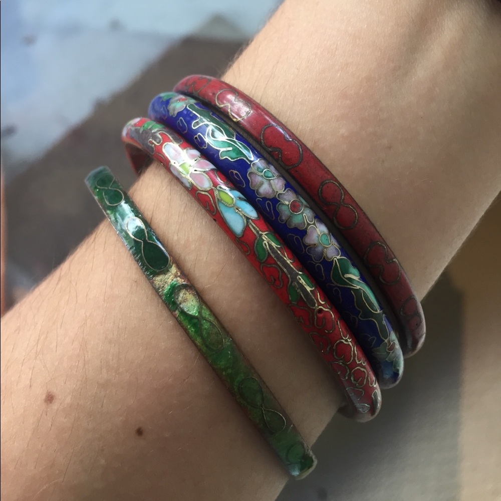Vintage/oriental-inspired fashion bangles