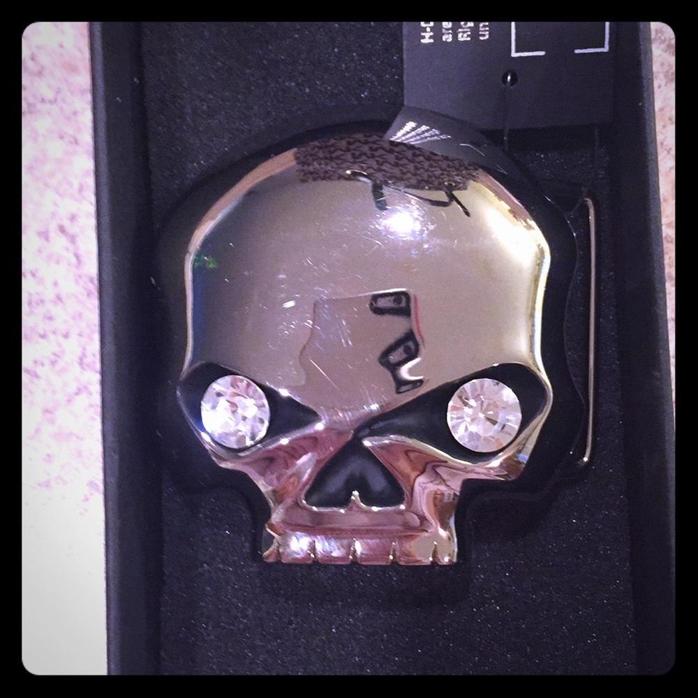 Ladies Harley Davidson belt buckle