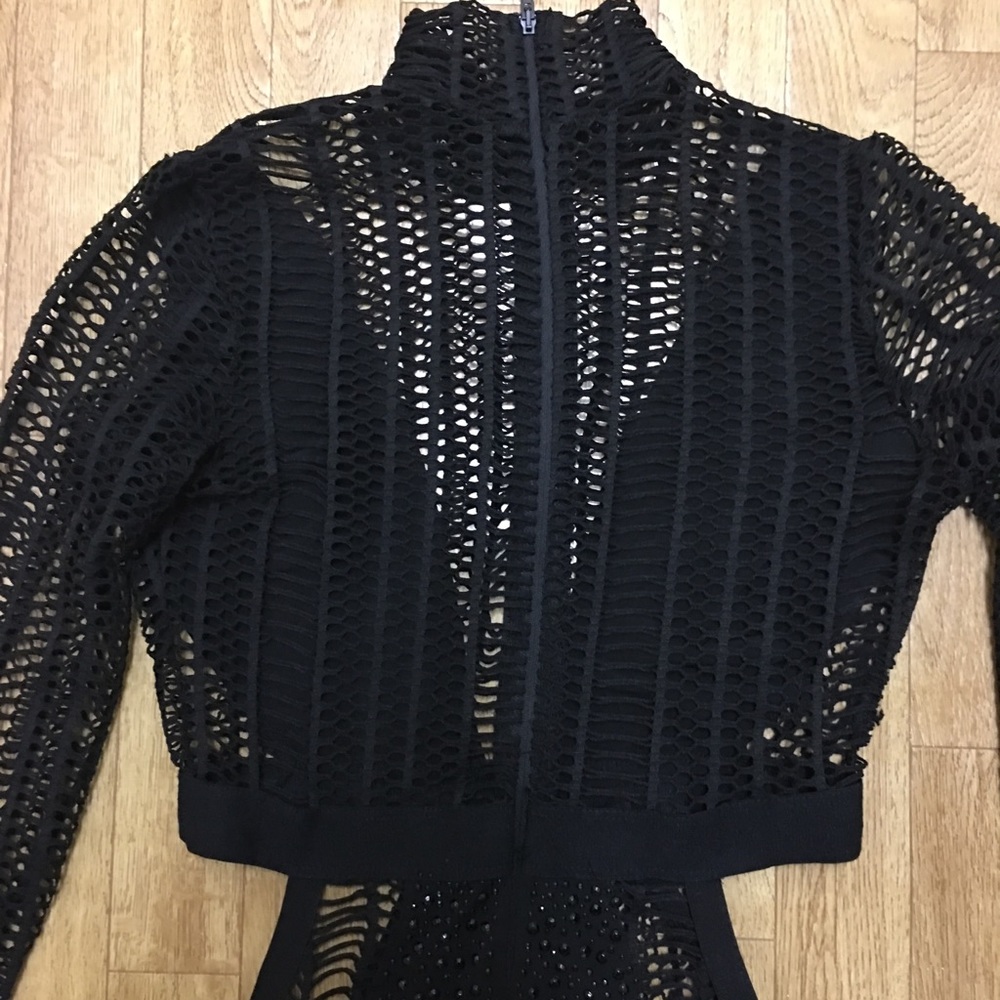 Black embellished dress - Picture 6 of 6