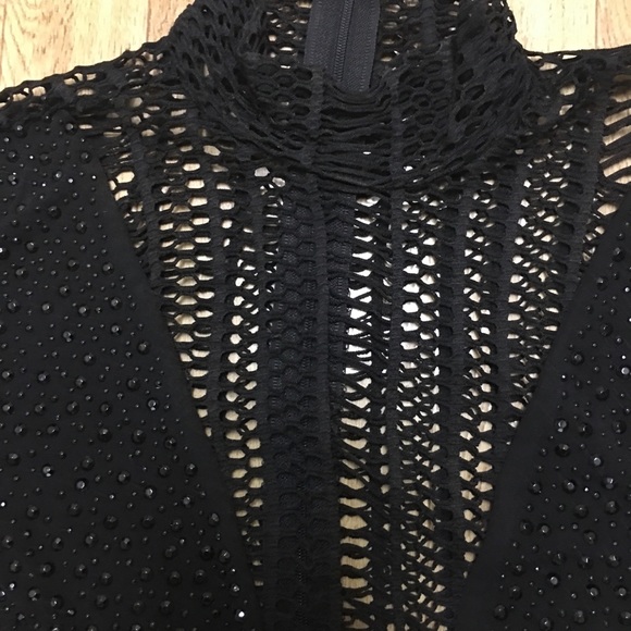 Black embellished dress - Picture 5 of 6