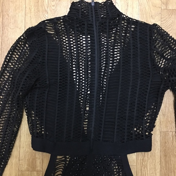 Black embellished dress - Picture 6 of 6