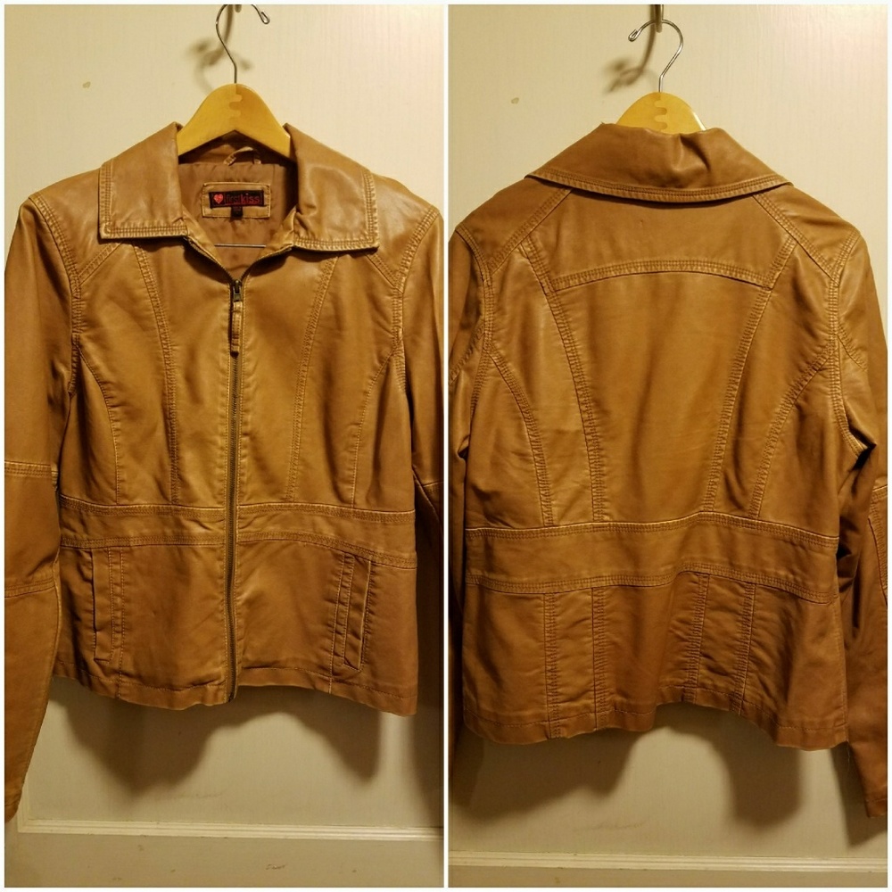 Super soft pleather jacket