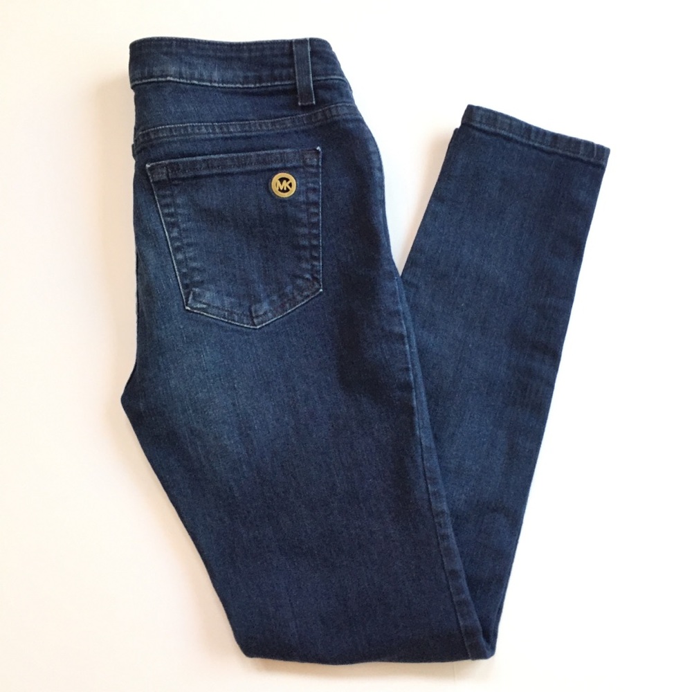 MICHAEL KORS Skinny Jeans with Front zip pockets