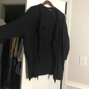 LuLus black long jacket