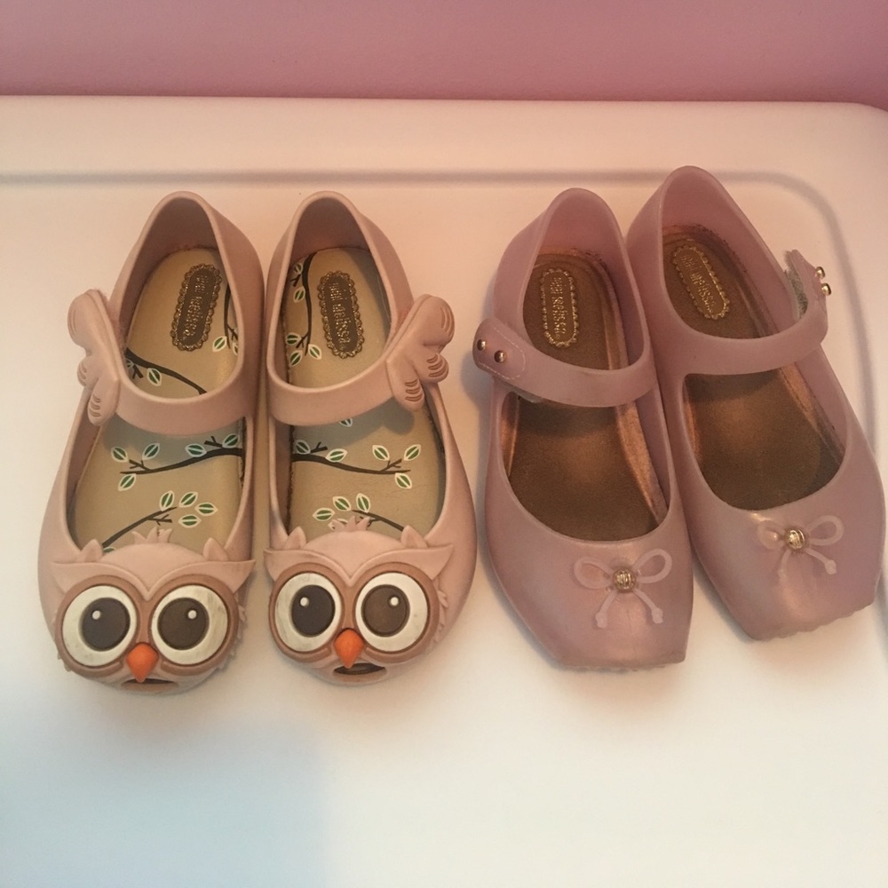 Mini Melissa Toddler girl jelly shoes 💕